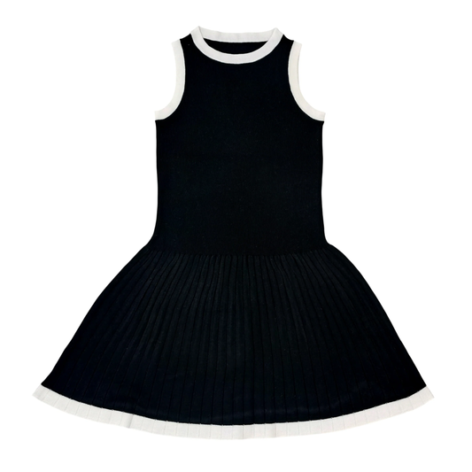 Black Sweater Knit Dress