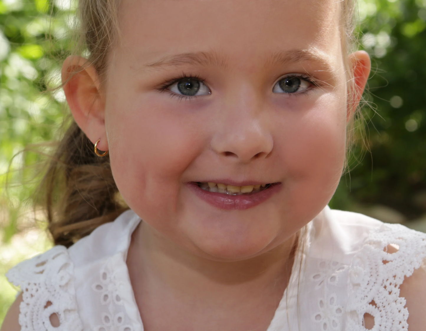 Endless Hoop Earring - 14K Gold