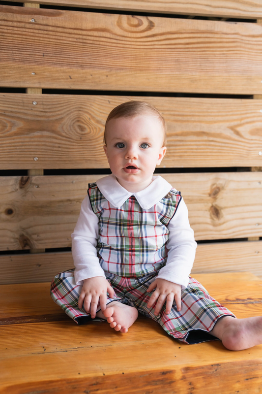 Rivers Longall - Creme Plaid