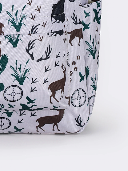 Gone Hunting Canvas Backpack