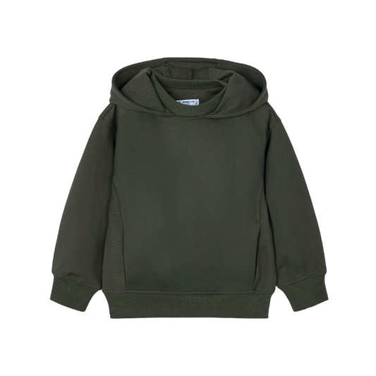 Hooded Pullover - Olive