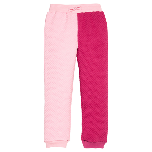 CB Jogger - Pink/Cranberry Trellis