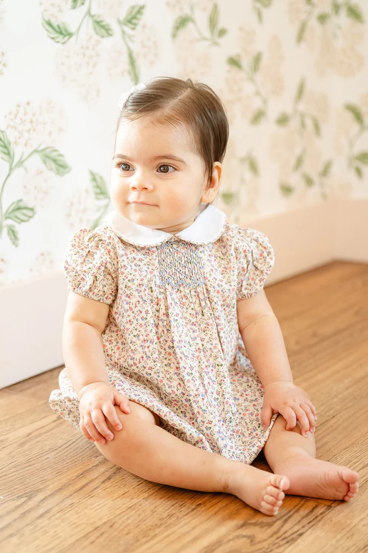 Emmie Bubble - Mini Tan Floral