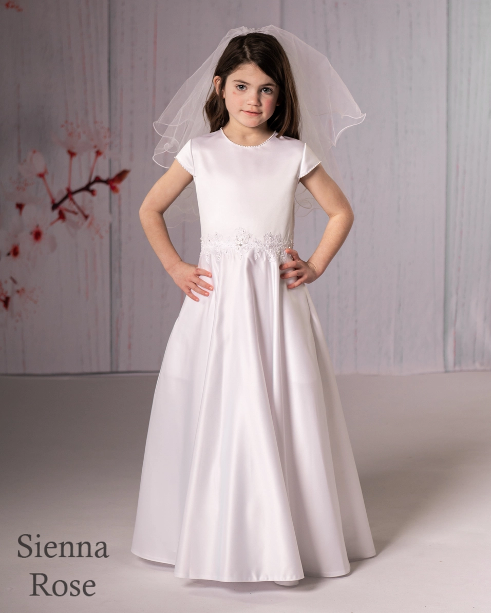 Communion Dress W/ Bow