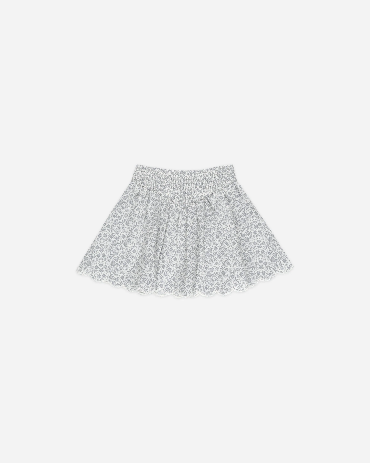 Smocked V Mini Skirt - RC682