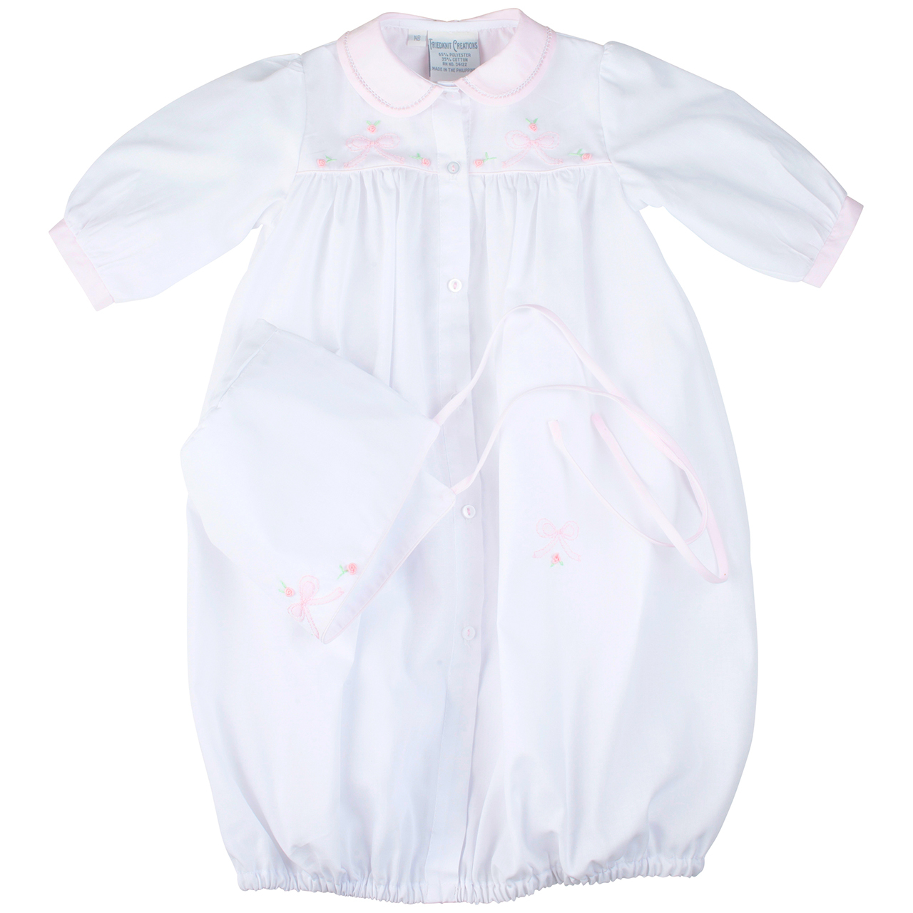 Embroidered Bow Take Me Home Gown