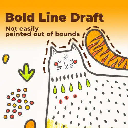 Coloring Rolling Paper - Space