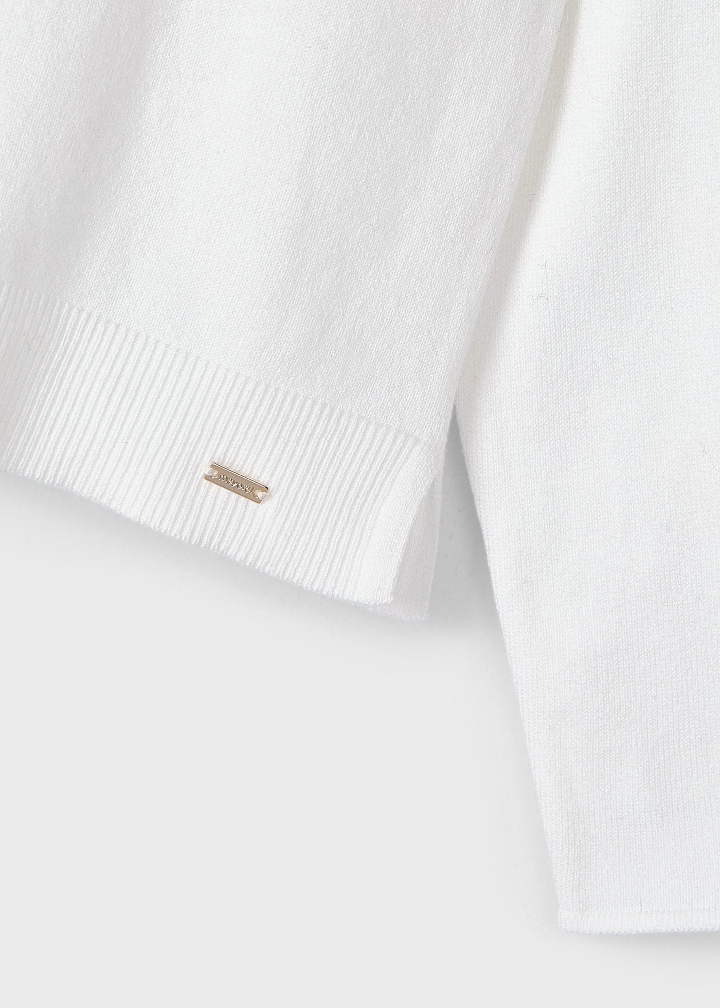 Turtleneck Sweater - White