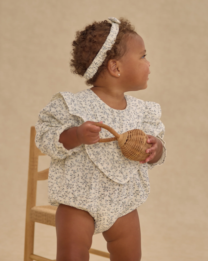 Winnie Romper - Blue Vines