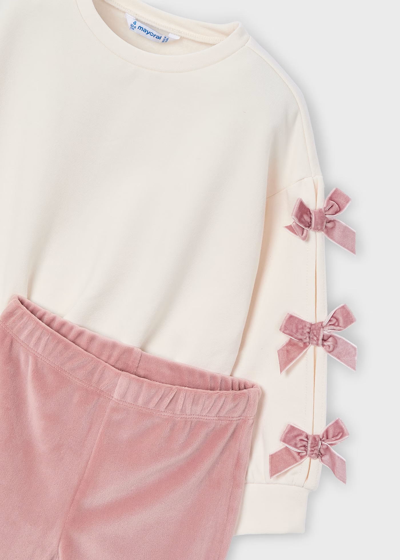 Bow Sweater Legging Set - Rose