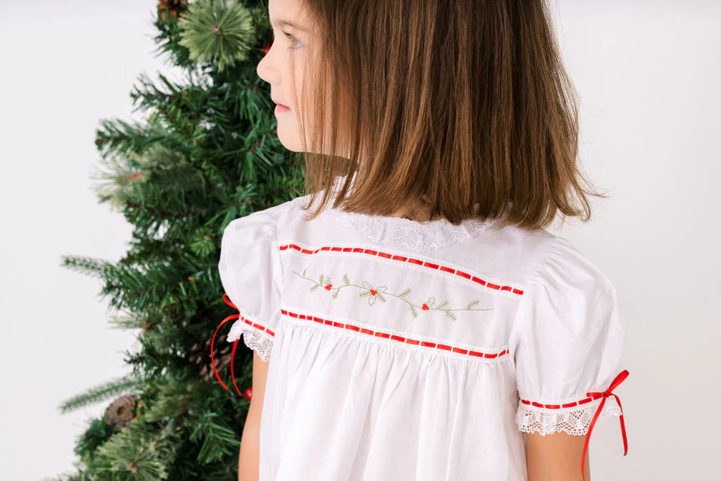 Tiny Town Dress - White