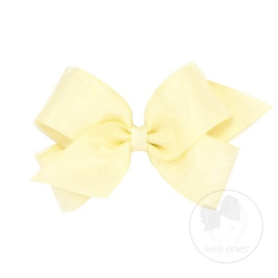 Organza Overlay Med. Bow - 7419