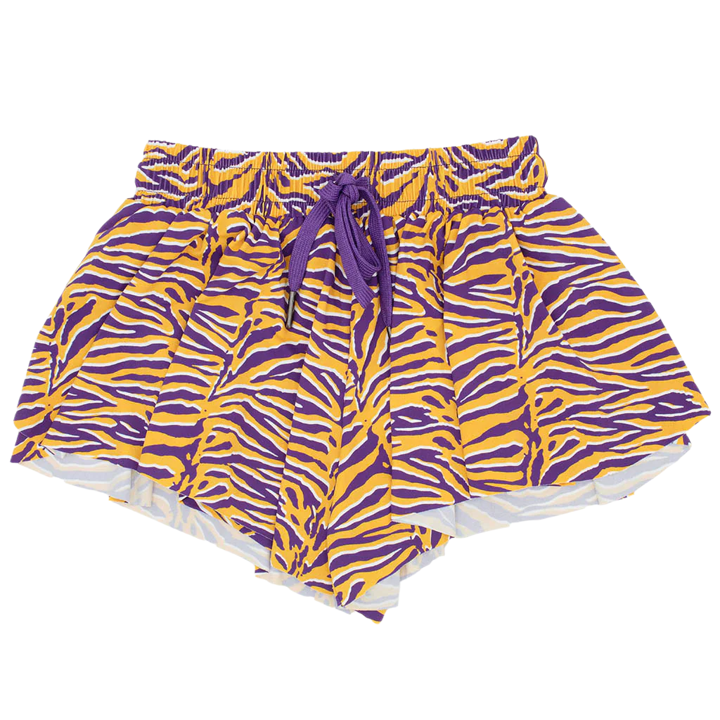 Butterfly Flowy Short - Tiger