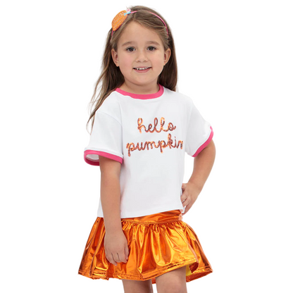 Hello Pumpkin Tinsel Tee
