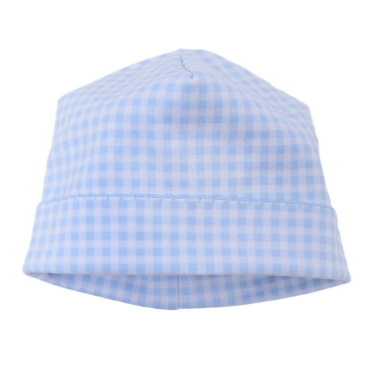Mini Checks Hat - Blue
