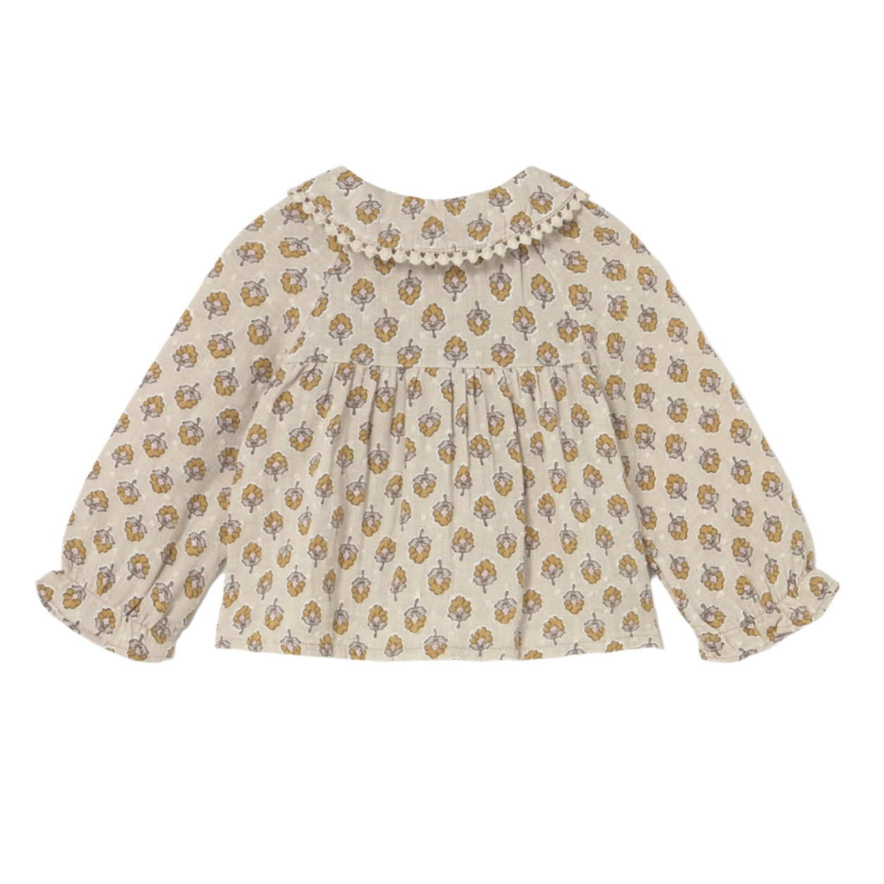 Honey Floral Chiffon Blouse