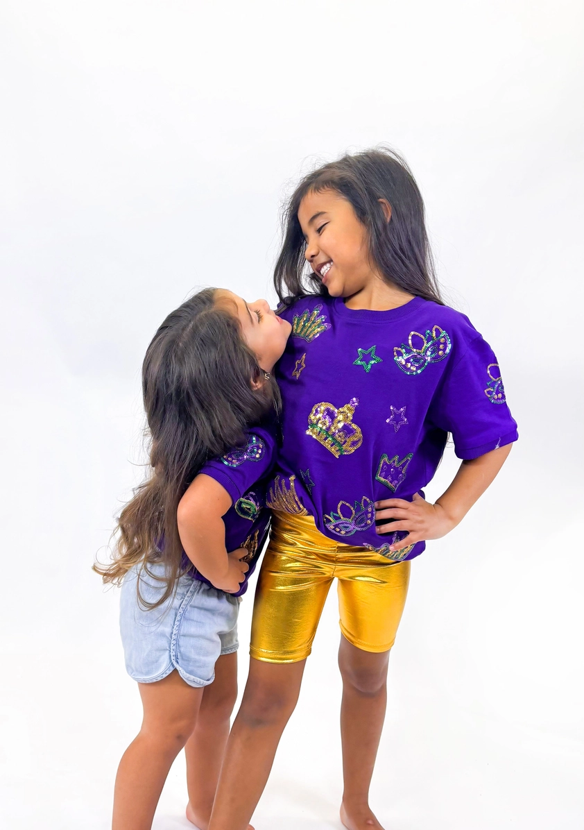 Crown & Masks S/S Pullover