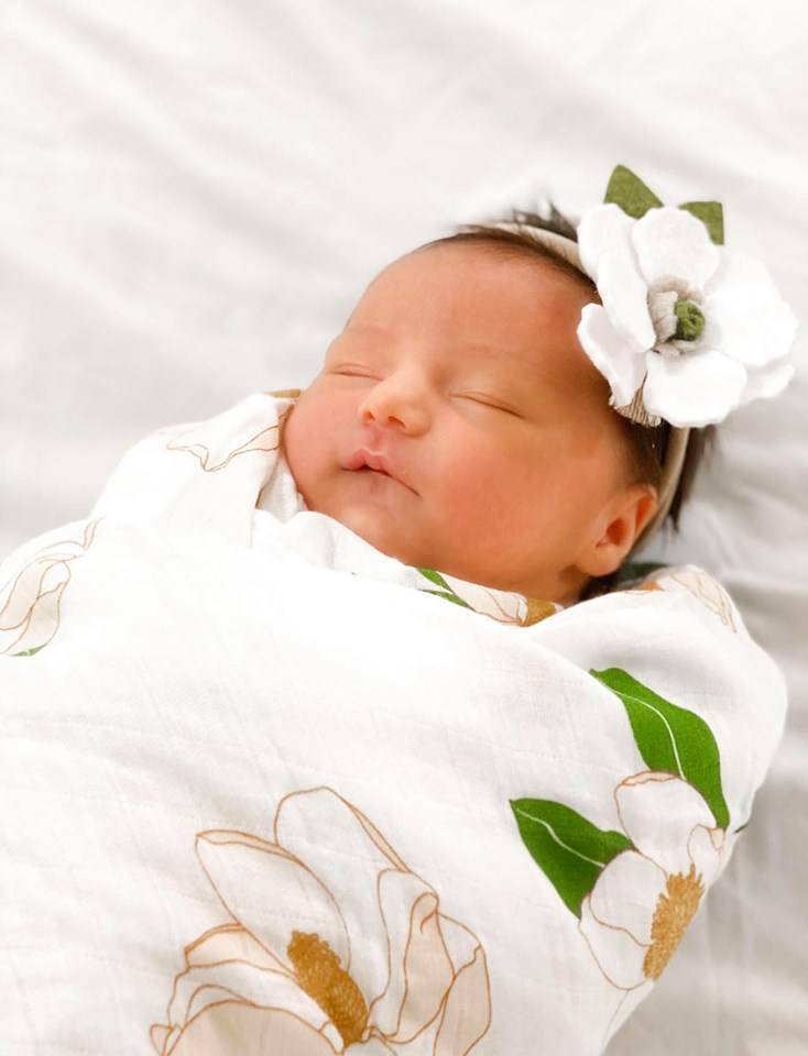 Magnolia Swaddle Blanket