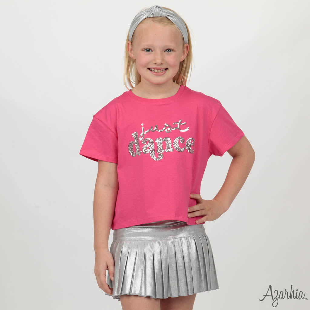 Just Dance Sequin Hot Pink Boxy