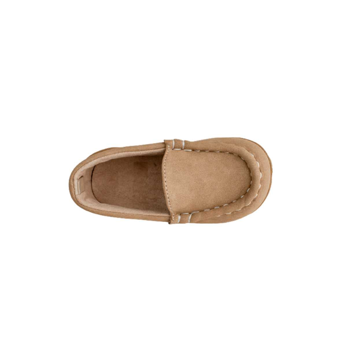 Ian Taupe Suede Moccasin - 6906