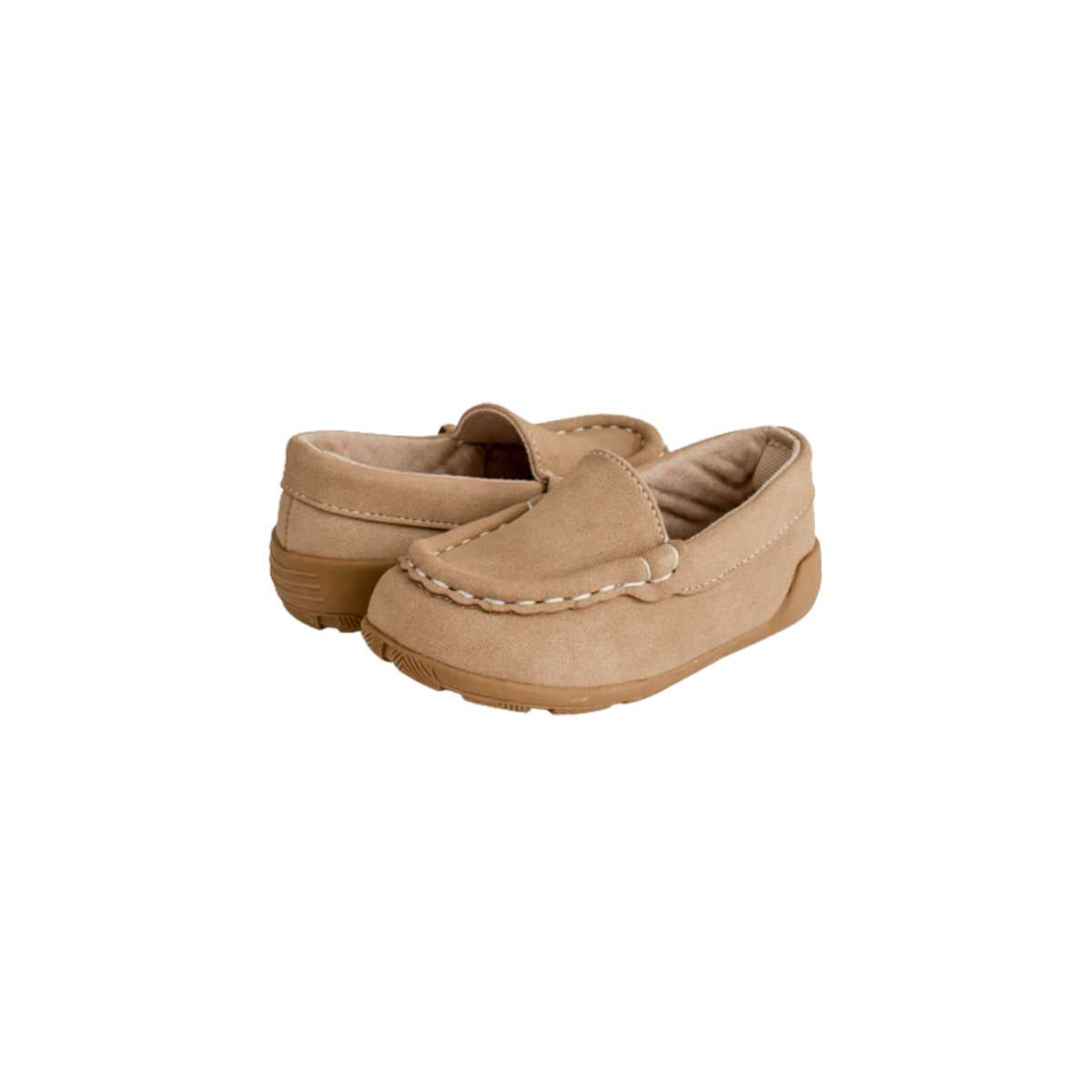 Ian Taupe Suede Moccasin - 6906