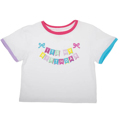 It's My Birthday Glitter Tee