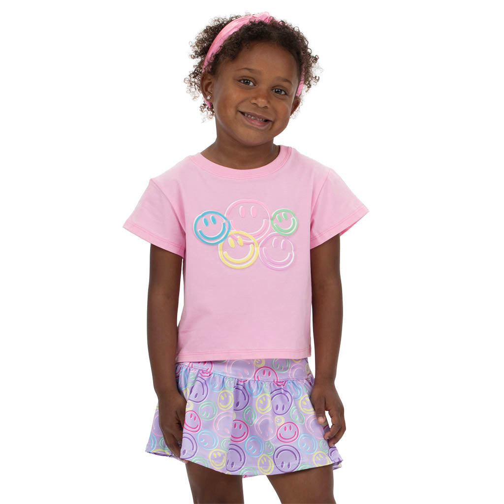 Smiley Face Puffy Tee