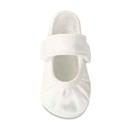 Kendall White Satin Mary Jane-2283