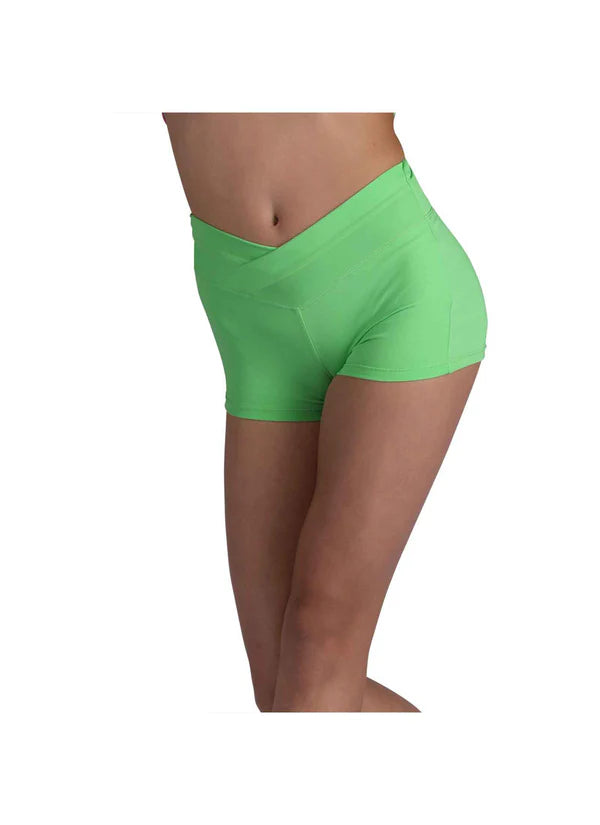 Waist Solid Color Short