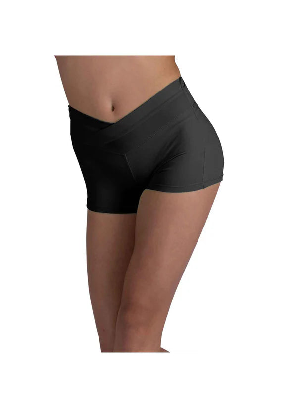 Waist Solid Color Short