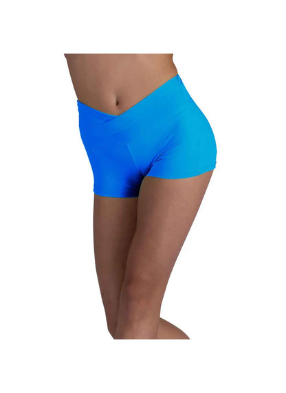 Waist Solid Color Short