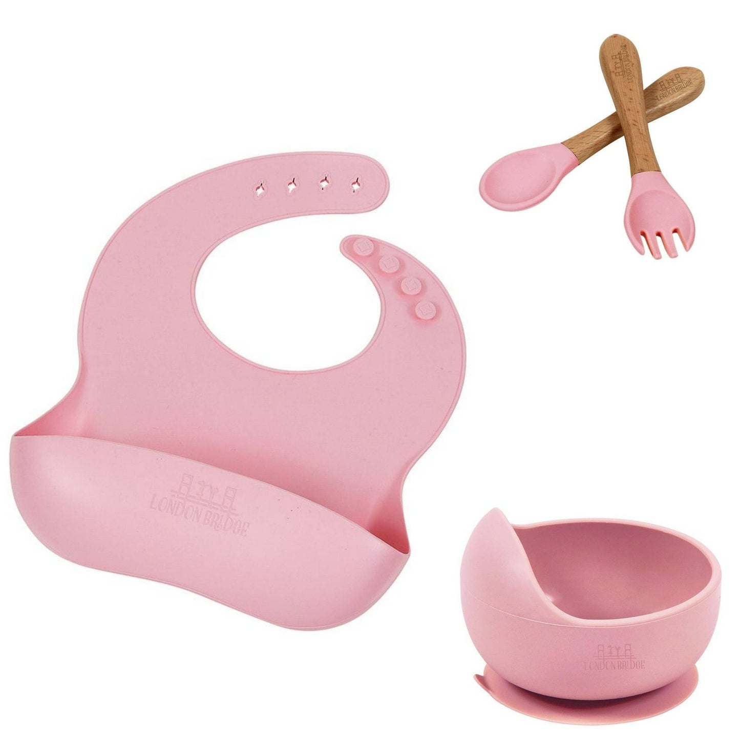 Silicone 4PC Feeding Set - LB5200