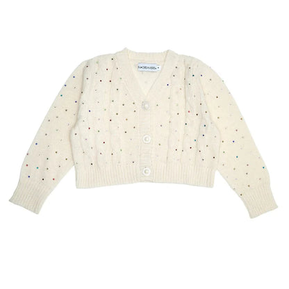 Leah Crystal Cardigan