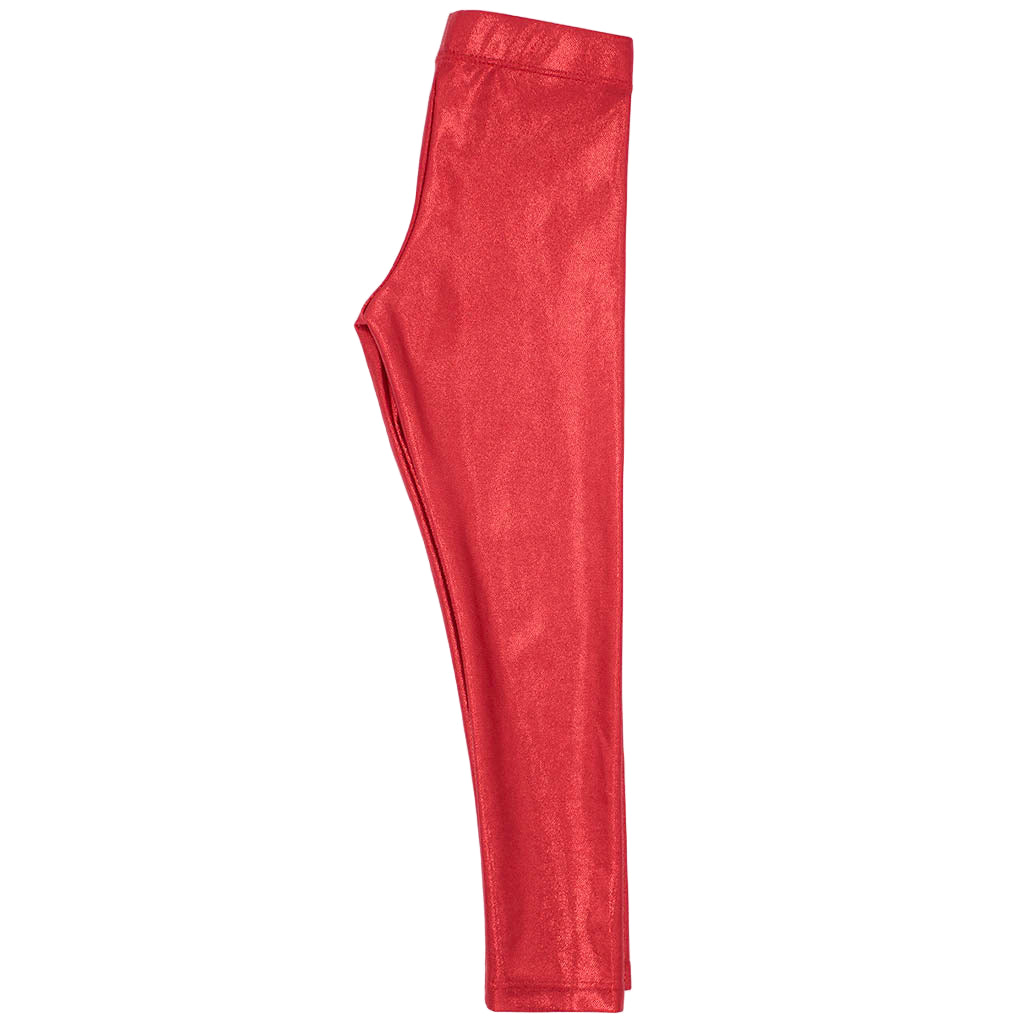 Shimmer Legging - Red