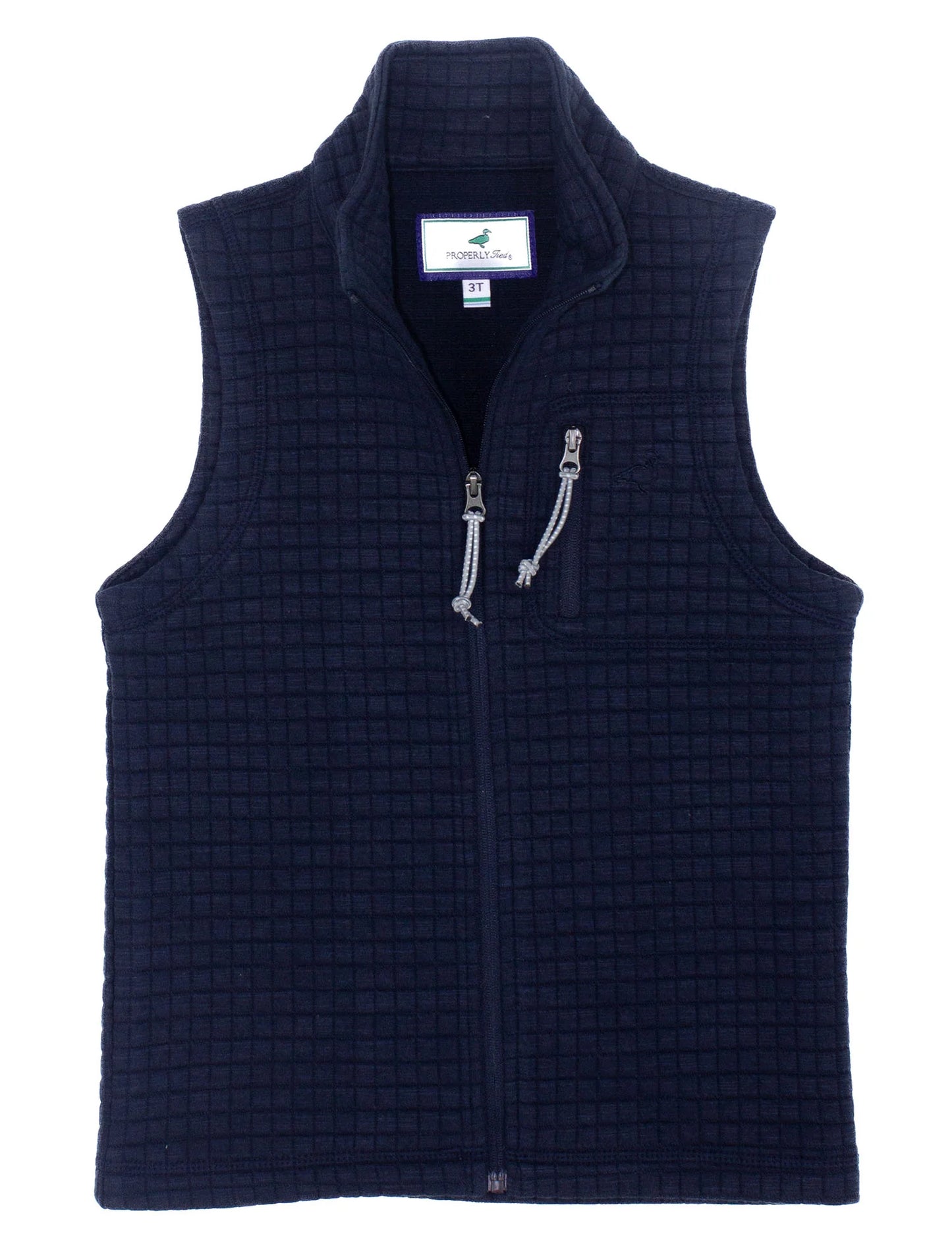 Boys Delta Vest-Navy