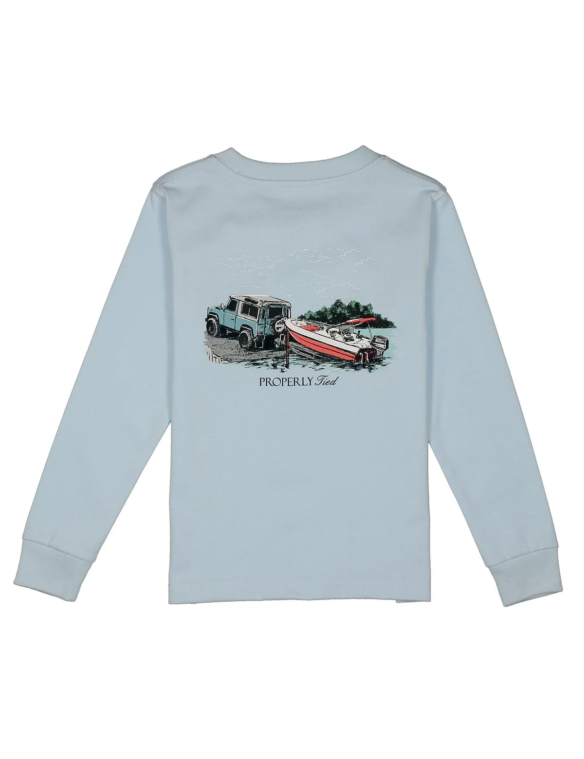 Boys Launch LS-Periwinkle