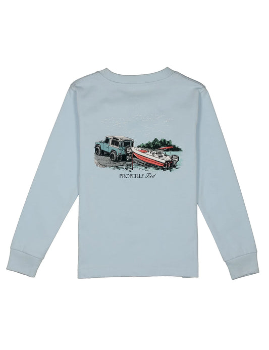 Boys Launch LS-Periwinkle