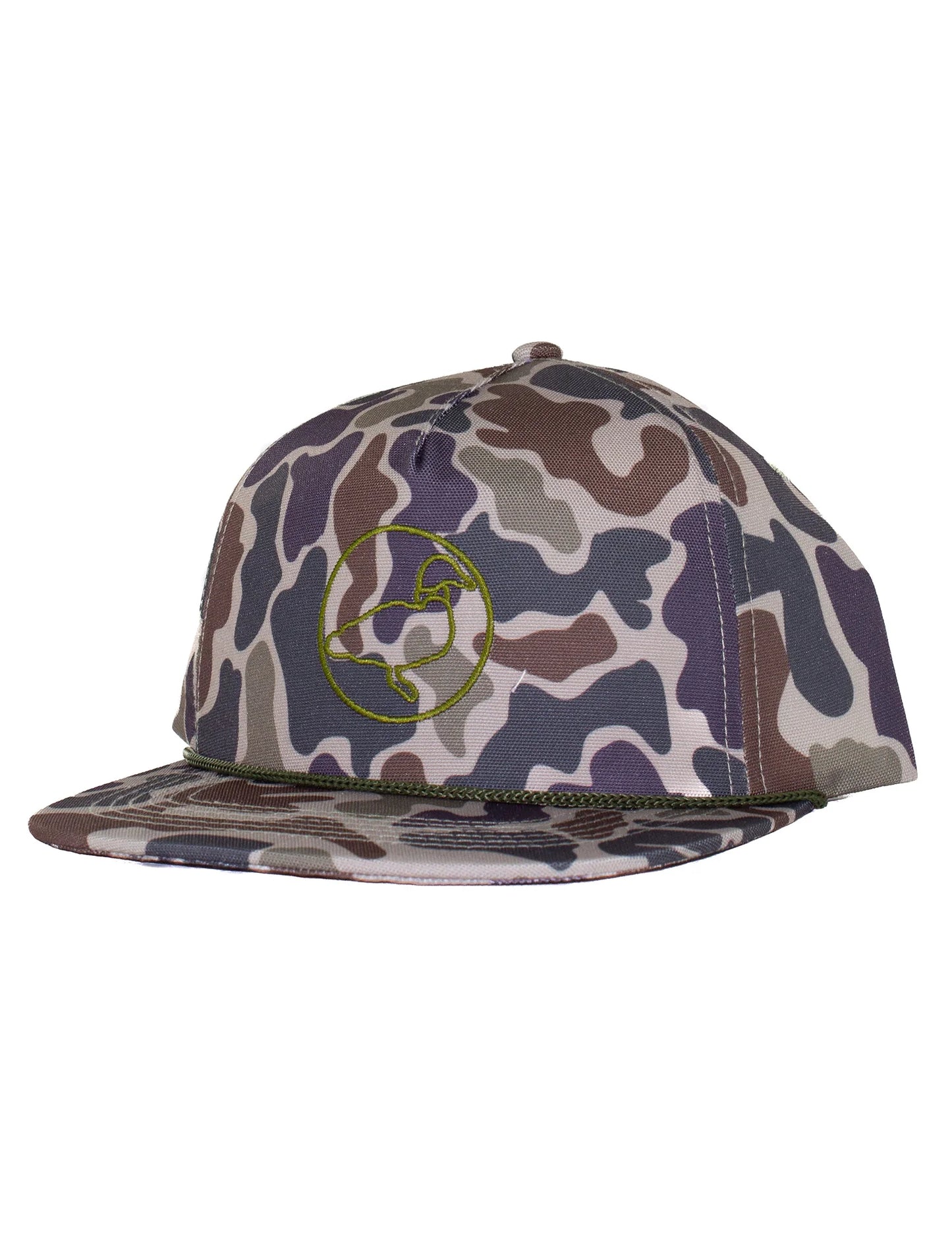 Boys Rope Hat-Vintage Camo