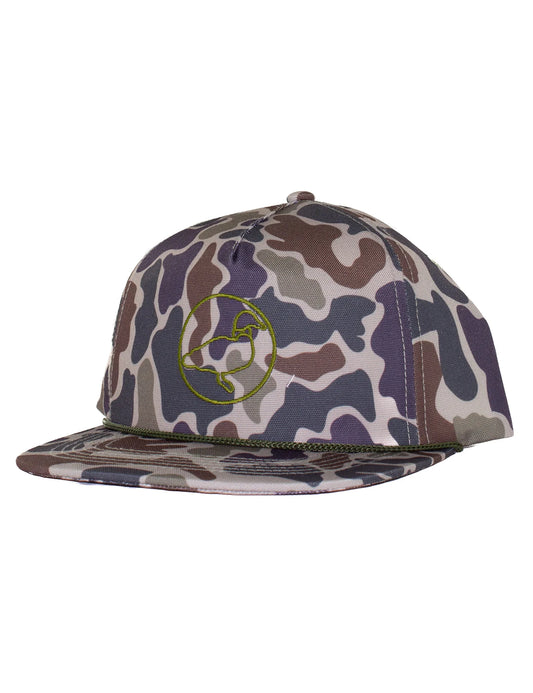 Boys Rope Hat-Vintage Camo