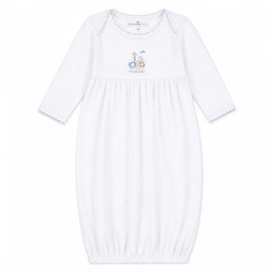 Noah's Ark Gathered Gown