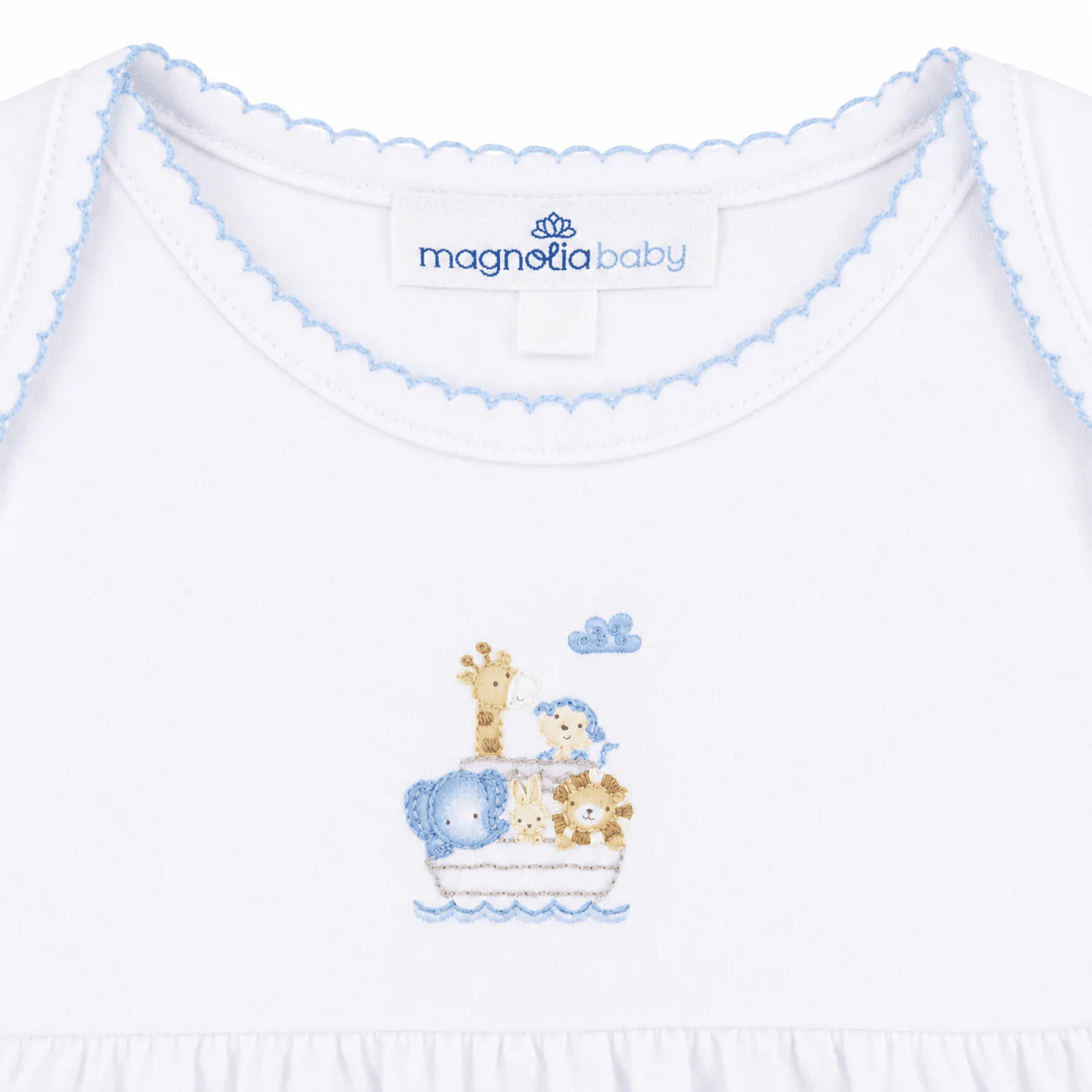 Noah's Ark Gathered Gown