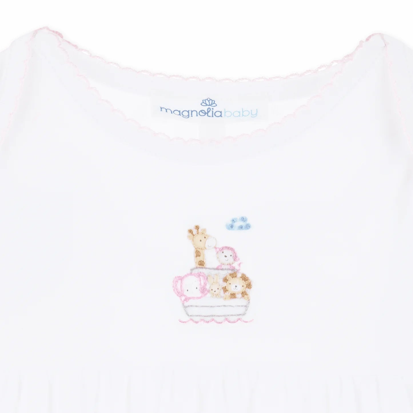 Noah's Ark Gathered Gown
