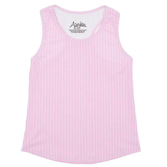 Pink Striped Tank