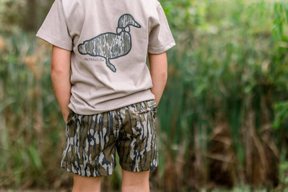 Mossy Oak Logo Tee - Sand
