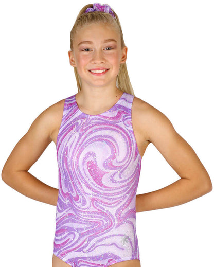 Razzleberry T-Back Leotard