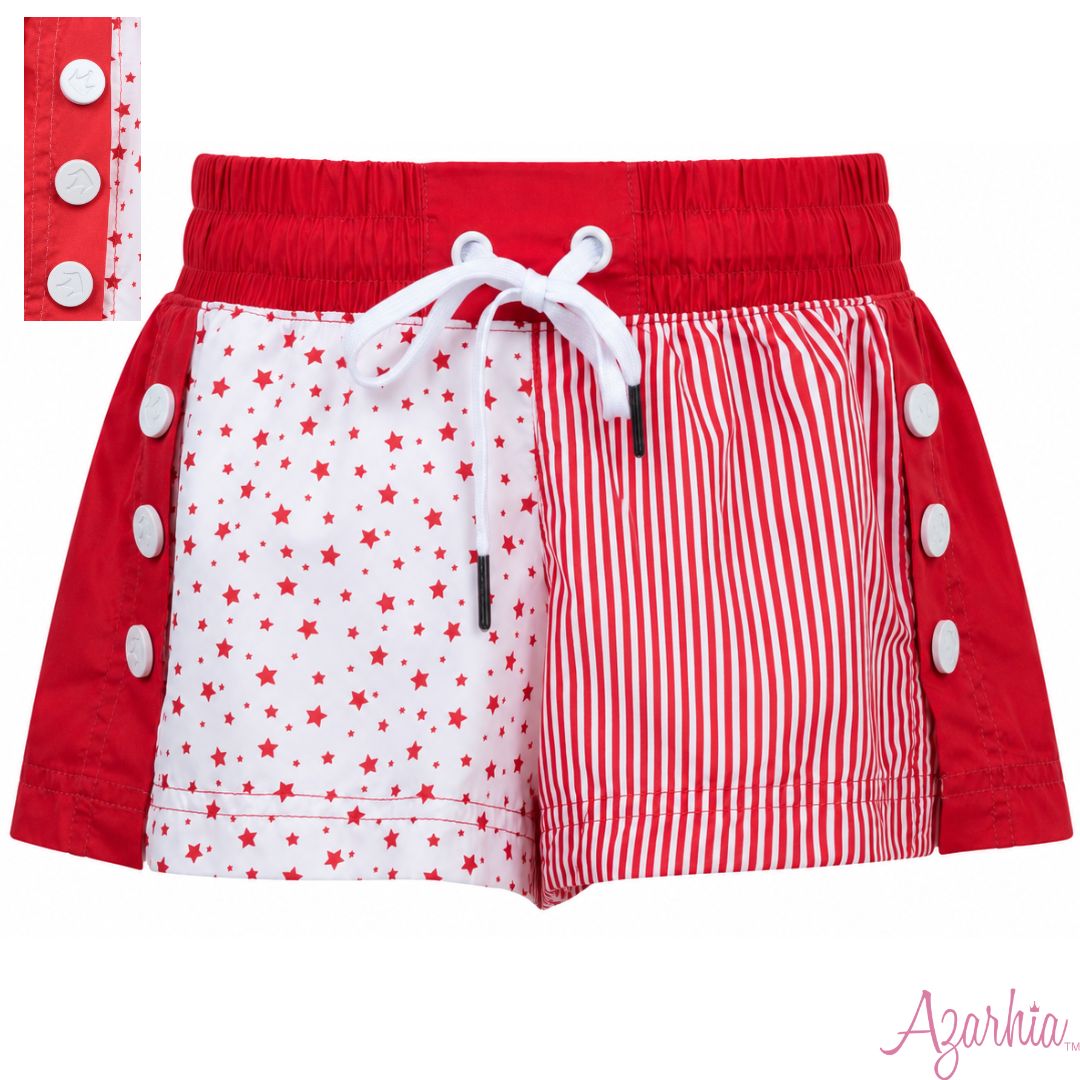 Color Block Shorts