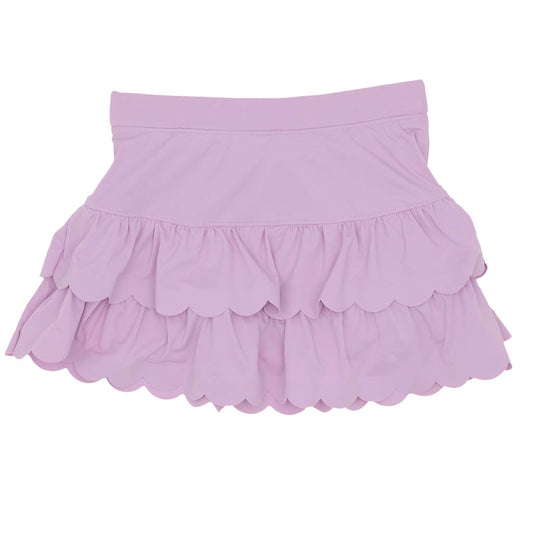 Scalloped Skort - Lavender