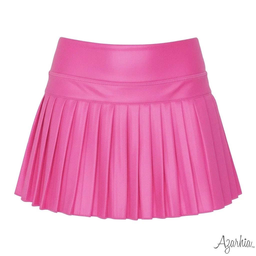 Shimmer Mini Pleated Skort