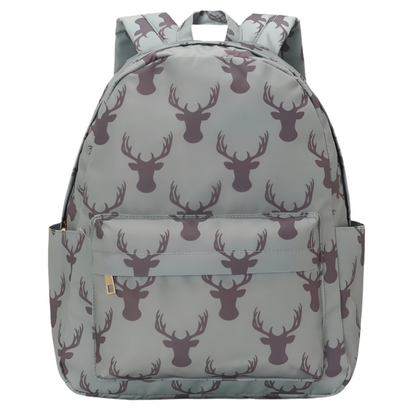 Deer Printed Backpack