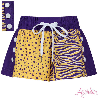 Color Block Shorts